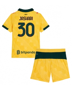 AC Milan Ardon Jashari #30 Maglia Gara Terza Repliche 2025-26 Bambino Maniche Corte